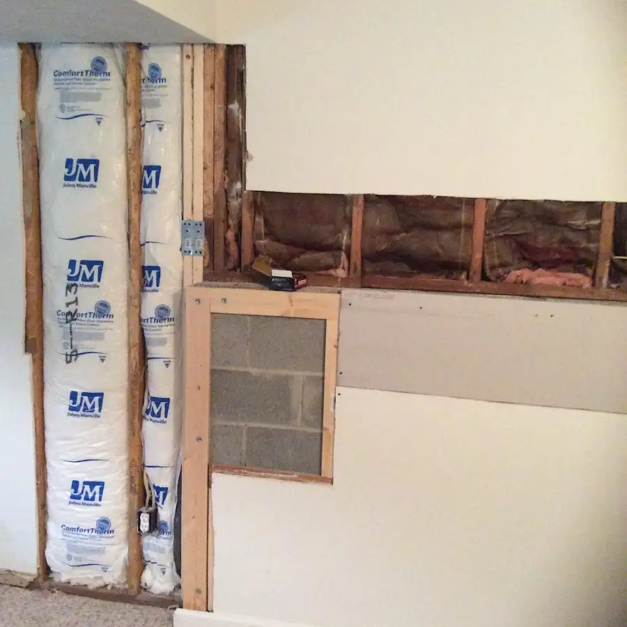 Wall insulation replacement during Odor Removal & Deodorization in Childress